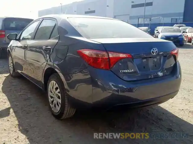 3 Photograph of a damaged car 5YFBURHEXKP886189 TOYOTA COROLLA 2019