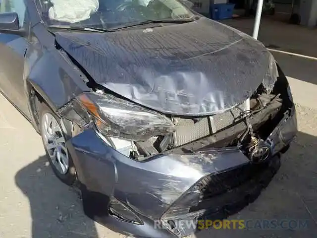 9 Photograph of a damaged car 5YFBURHEXKP886189 TOYOTA COROLLA 2019