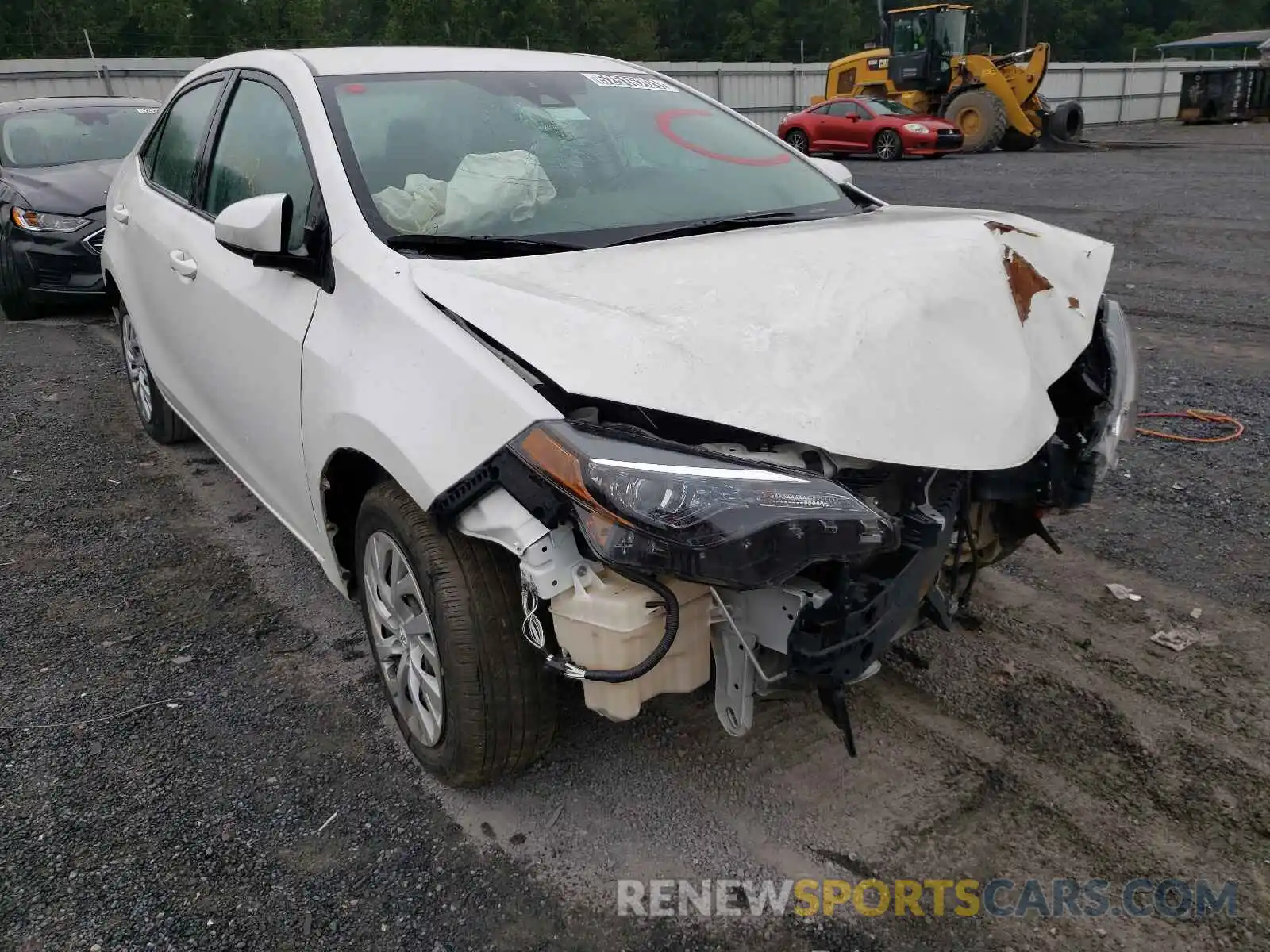 1 Photograph of a damaged car 5YFBURHEXKP887732 TOYOTA COROLLA 2019