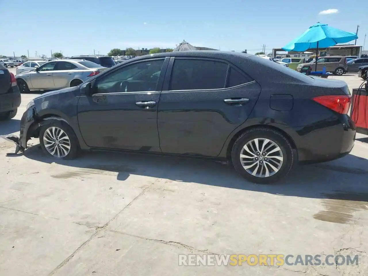 2 Photograph of a damaged car 5YFBURHEXKP888119 TOYOTA COROLLA 2019