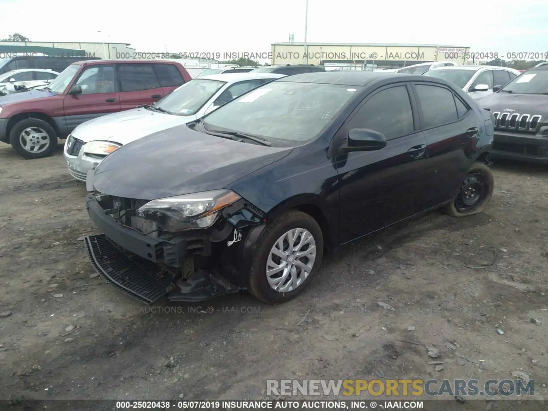 2 Photograph of a damaged car 5YFBURHEXKP888637 TOYOTA COROLLA 2019