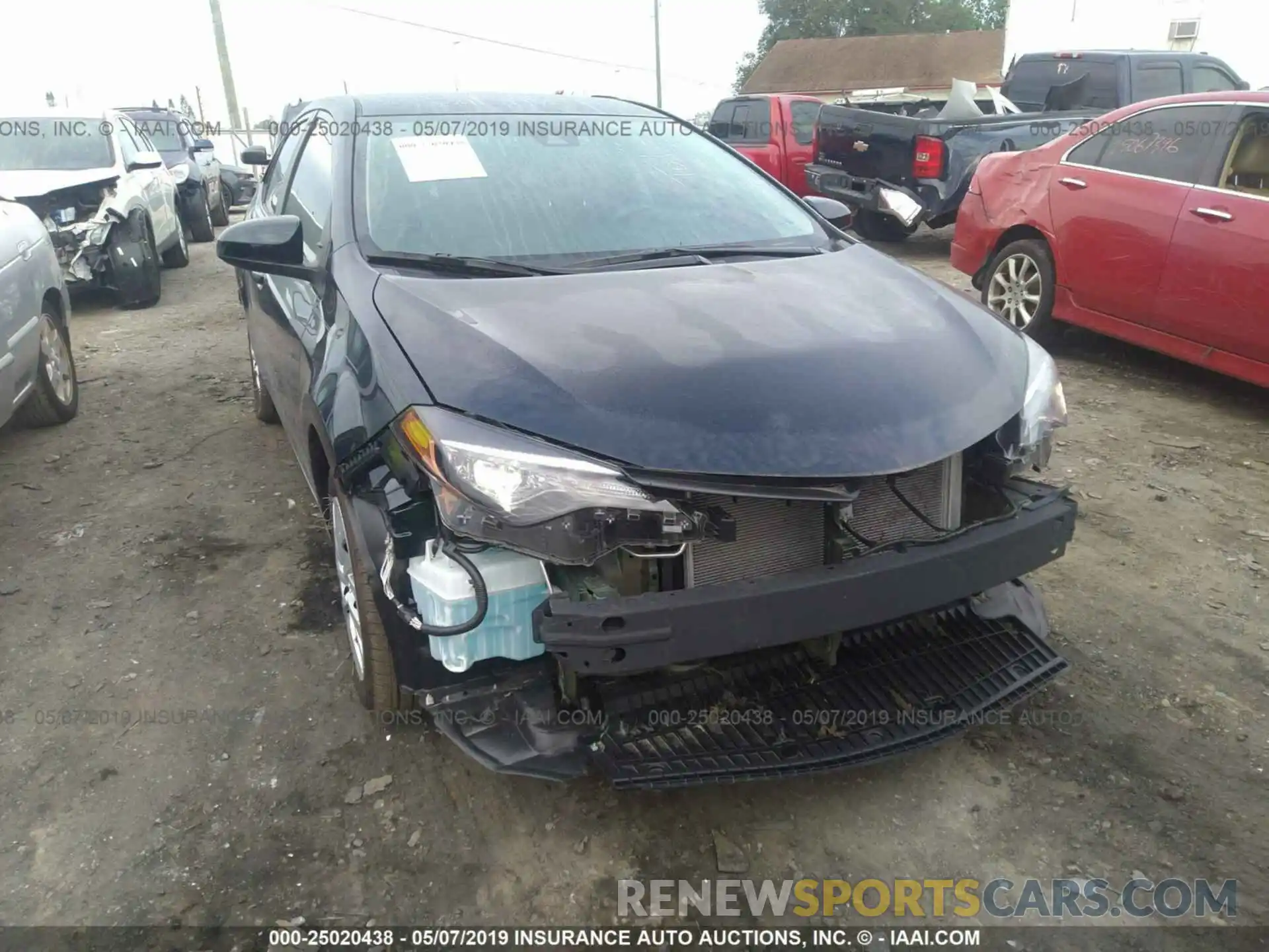 6 Photograph of a damaged car 5YFBURHEXKP888637 TOYOTA COROLLA 2019