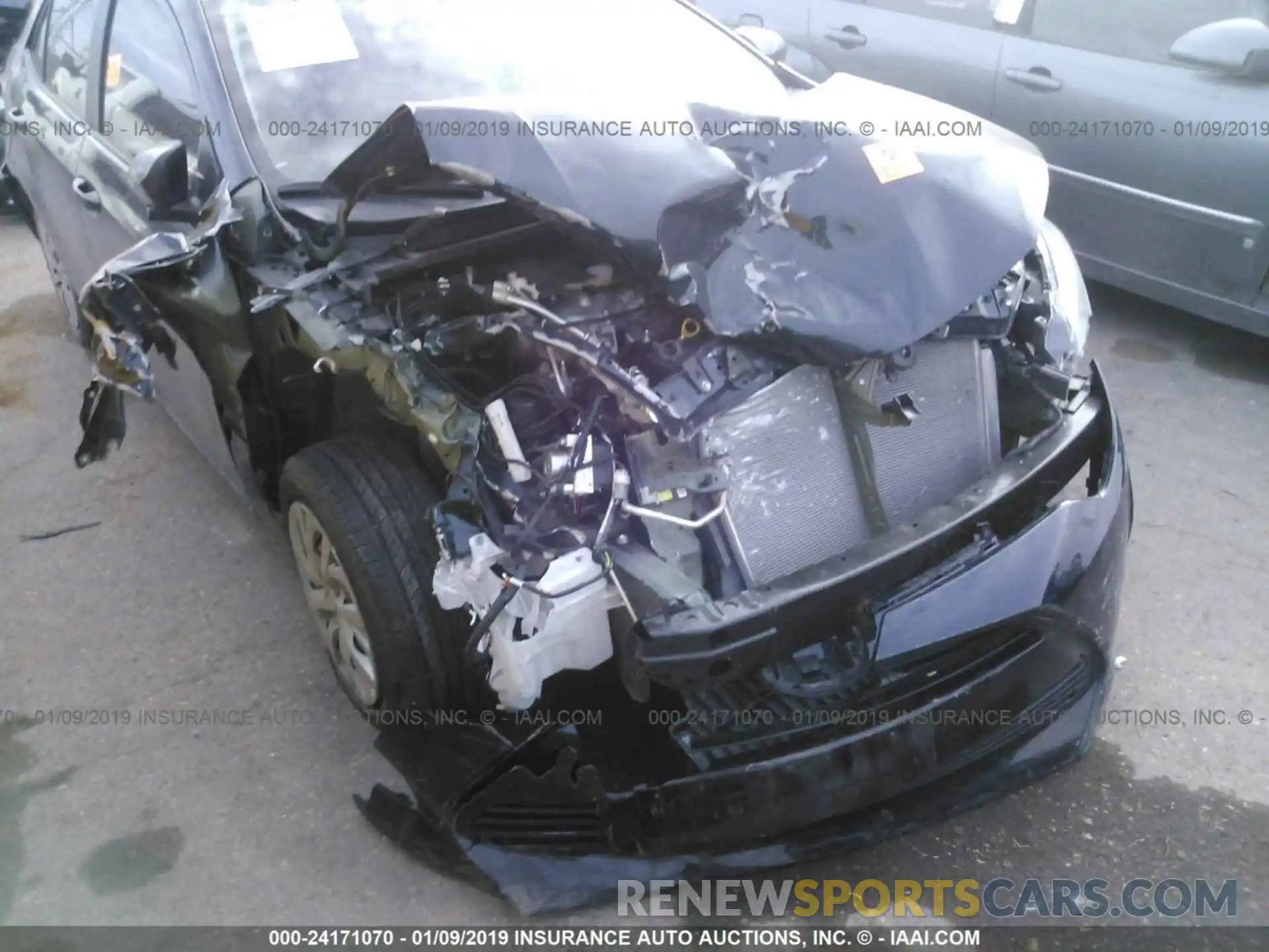 6 Photograph of a damaged car 5YFBURHEXKP888749 TOYOTA COROLLA 2019