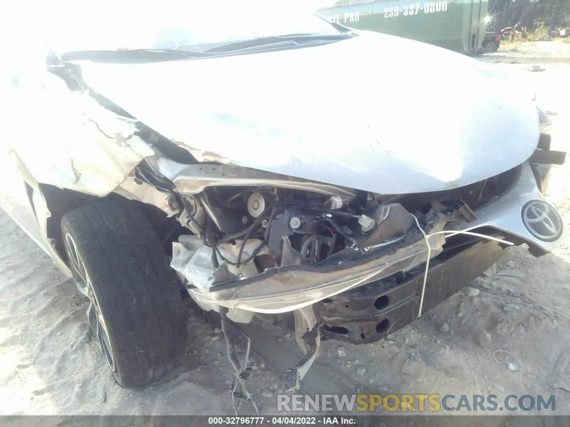 6 Photograph of a damaged car 5YFBURHEXKP889089 TOYOTA COROLLA 2019