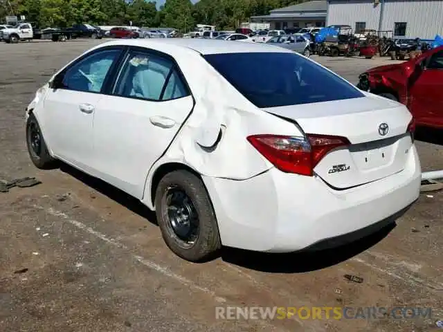 3 Photograph of a damaged car 5YFBURHEXKP889402 TOYOTA COROLLA 2019