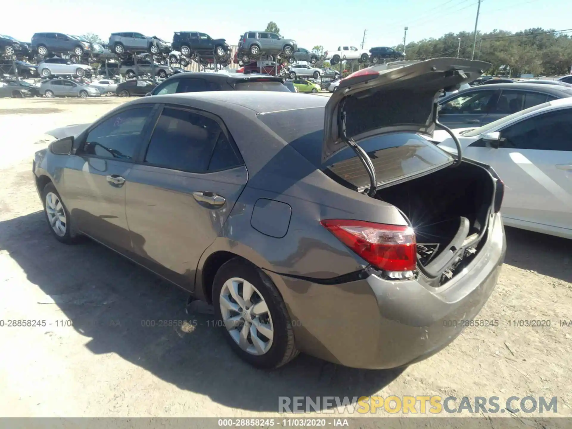 3 Photograph of a damaged car 5YFBURHEXKP889447 TOYOTA COROLLA 2019