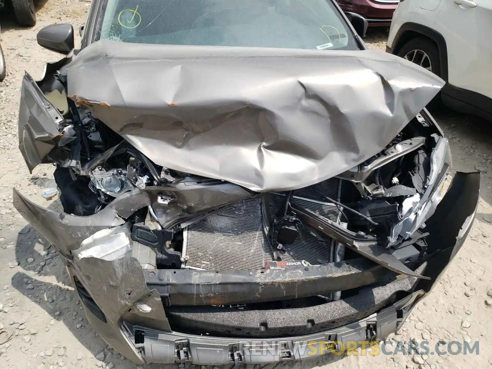 7 Photograph of a damaged car 5YFBURHEXKP889836 TOYOTA COROLLA 2019