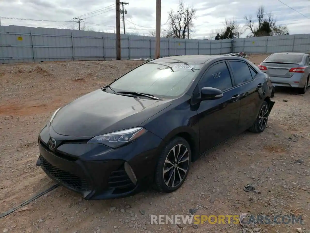 2 Photograph of a damaged car 5YFBURHEXKP889982 TOYOTA COROLLA 2019