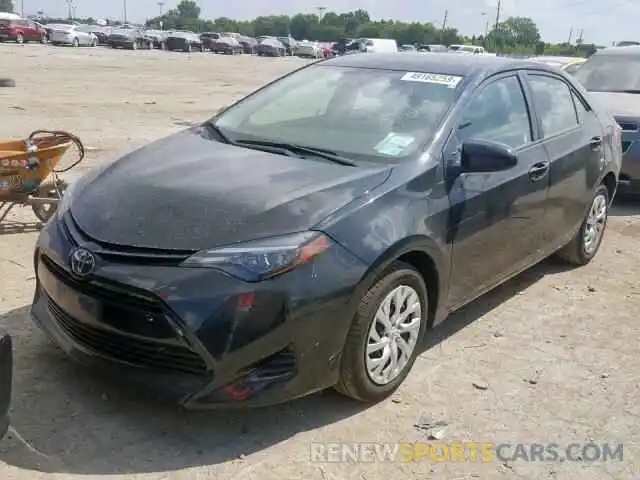 2 Photograph of a damaged car 5YFBURHEXKP890615 TOYOTA COROLLA 2019