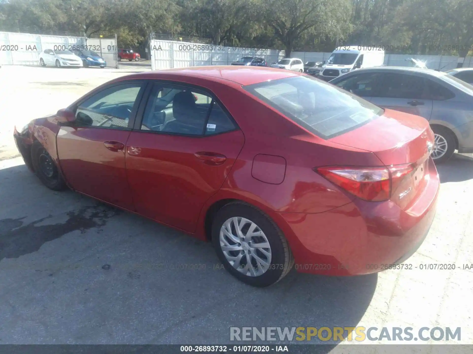 3 Photograph of a damaged car 5YFBURHEXKP891490 TOYOTA COROLLA 2019