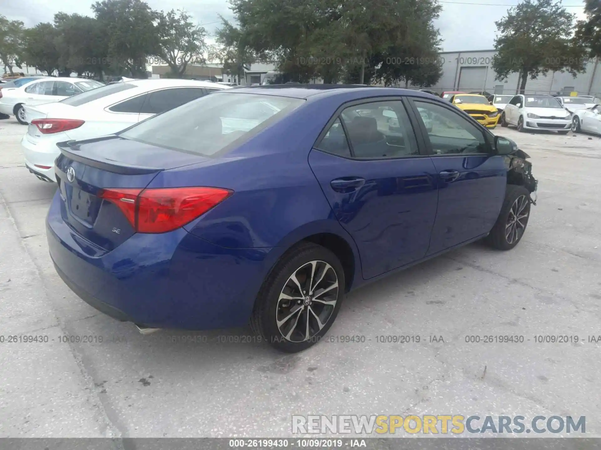 4 Photograph of a damaged car 5YFBURHEXKP891778 TOYOTA COROLLA 2019