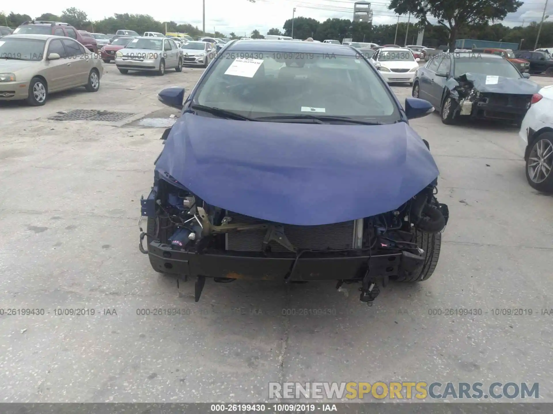 6 Photograph of a damaged car 5YFBURHEXKP891778 TOYOTA COROLLA 2019