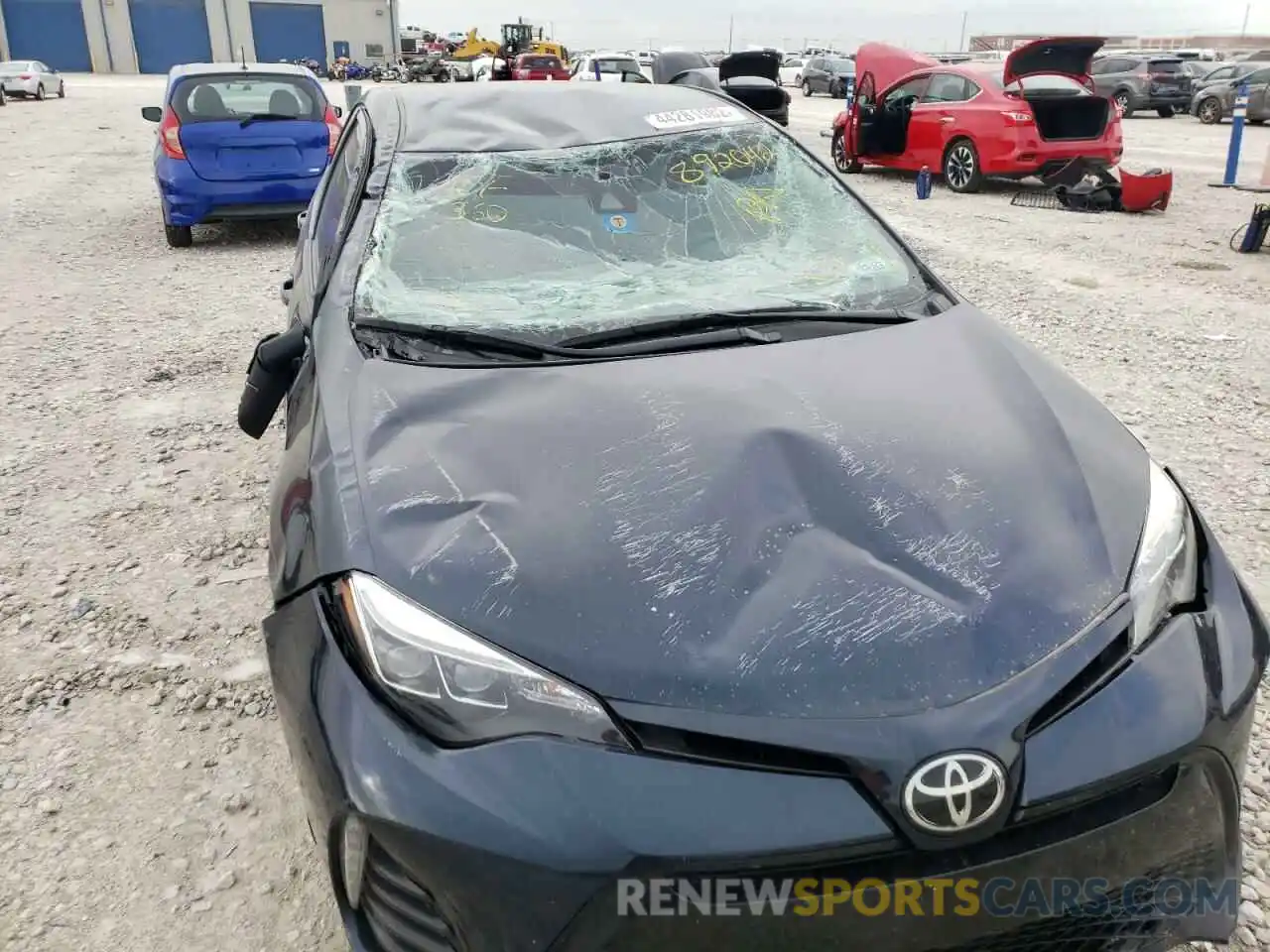 9 Photograph of a damaged car 5YFBURHEXKP892042 TOYOTA COROLLA 2019