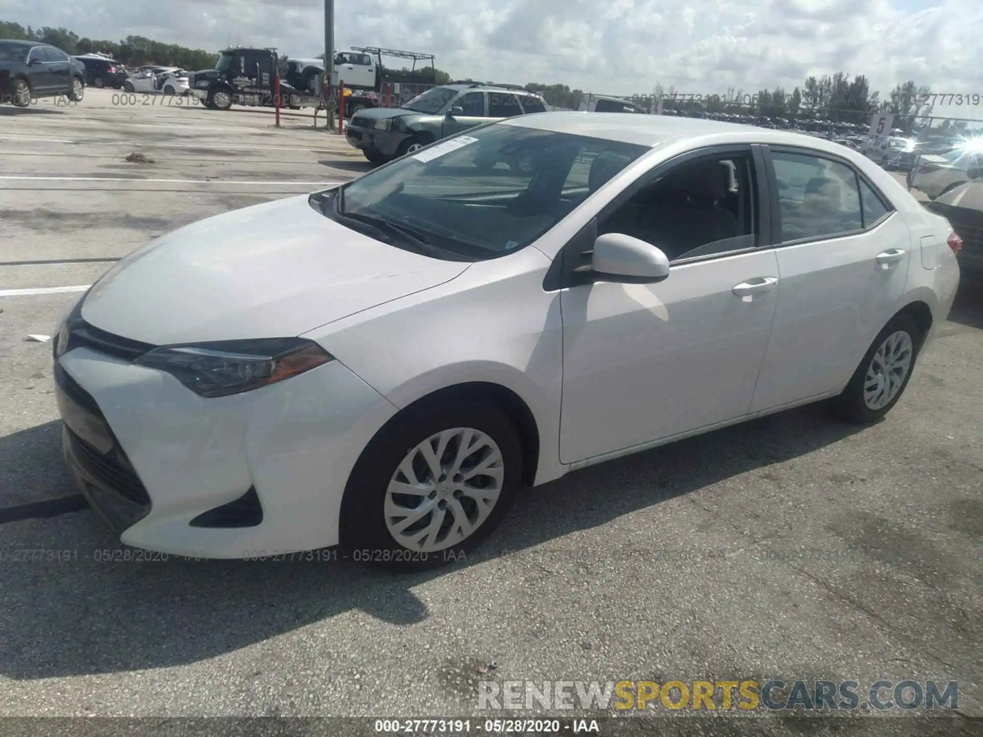 2 Photograph of a damaged car 5YFBURHEXKP893370 TOYOTA COROLLA 2019