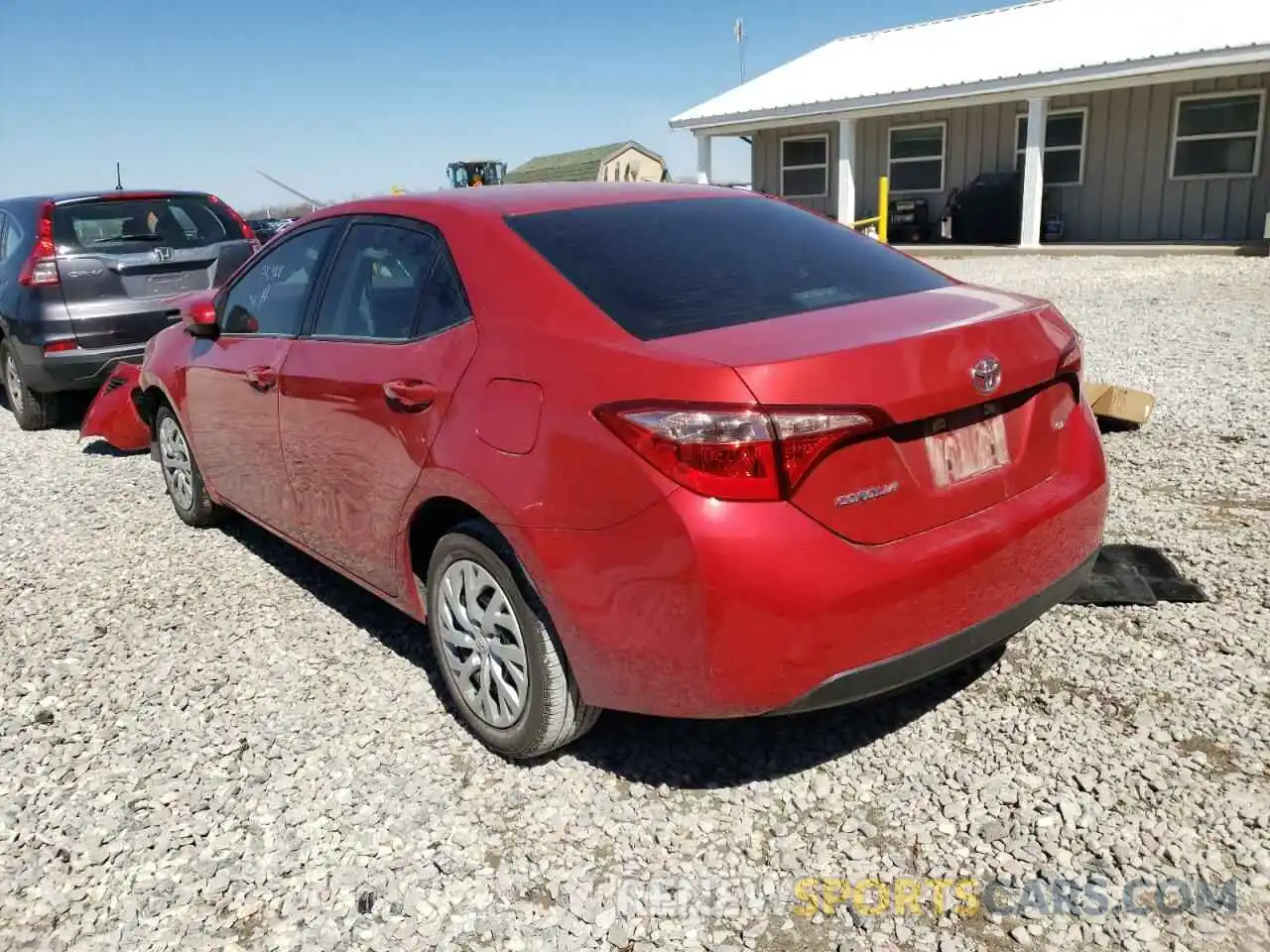 3 Photograph of a damaged car 5YFBURHEXKP893417 TOYOTA COROLLA 2019