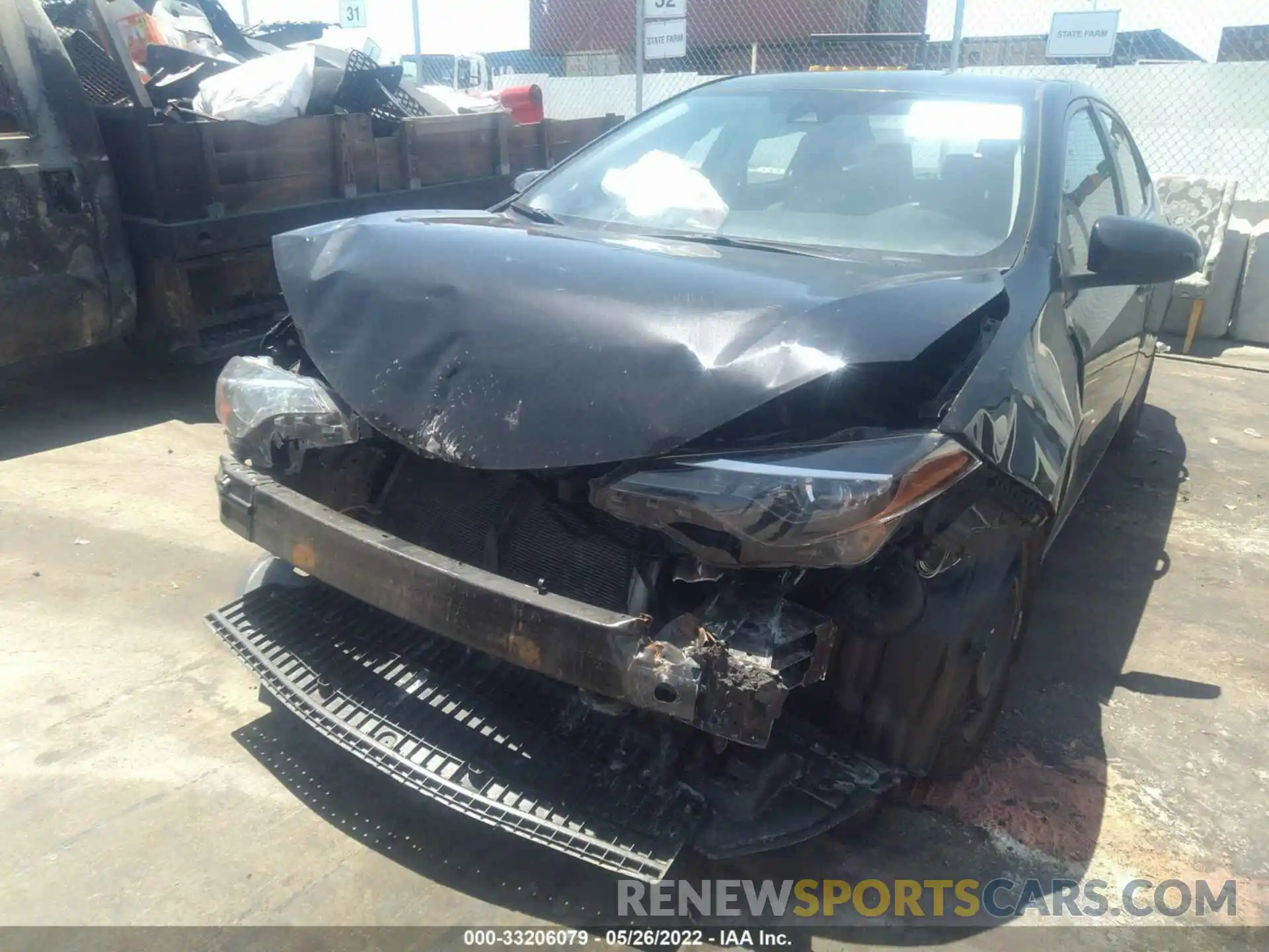 6 Photograph of a damaged car 5YFBURHEXKP893496 TOYOTA COROLLA 2019