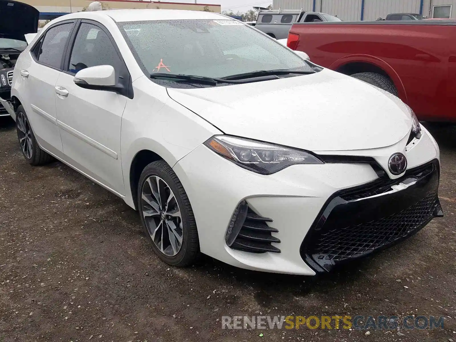 1 Photograph of a damaged car 5YFBURHEXKP893840 TOYOTA COROLLA 2019