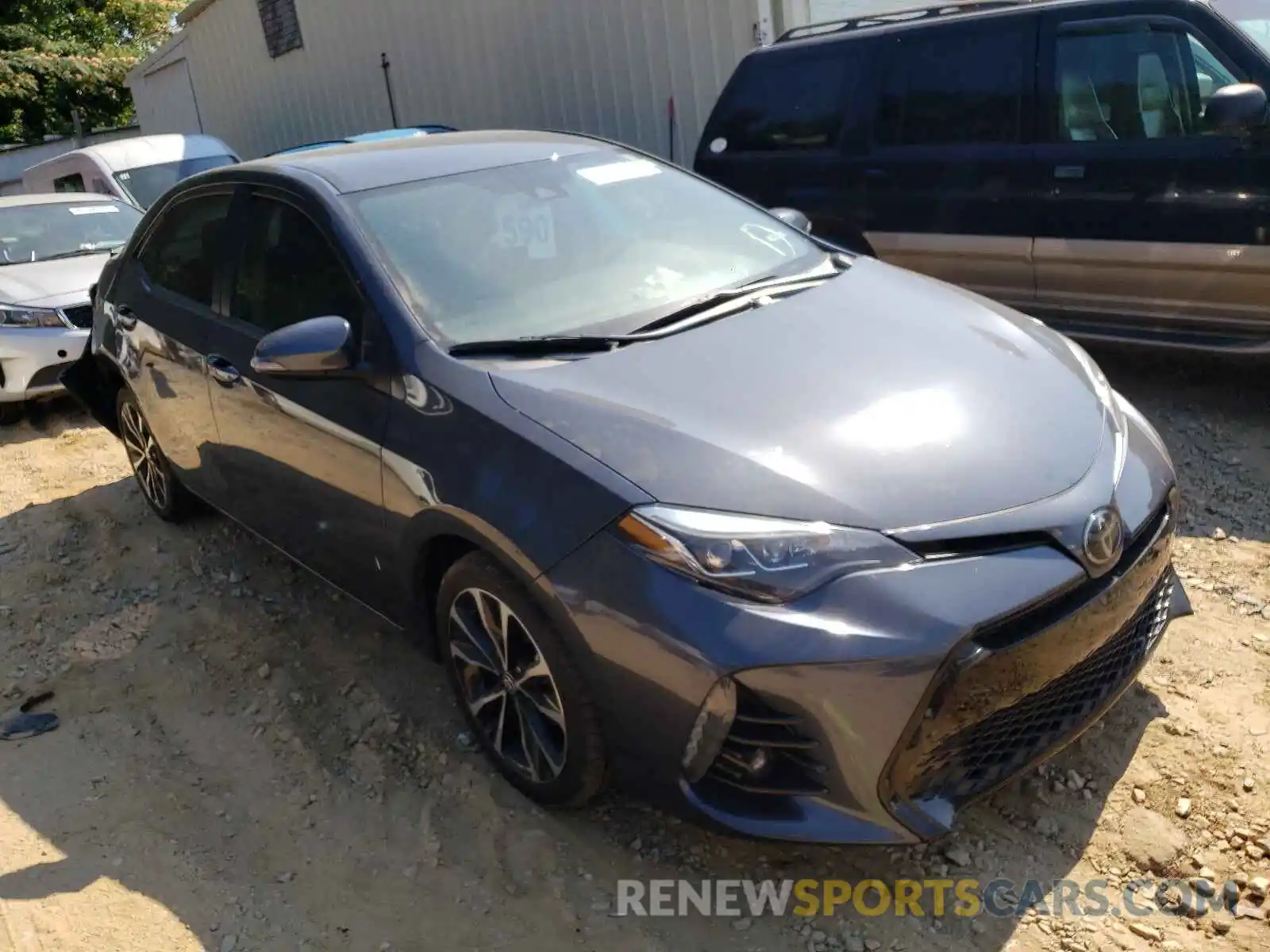 1 Photograph of a damaged car 5YFBURHEXKP893935 TOYOTA COROLLA 2019