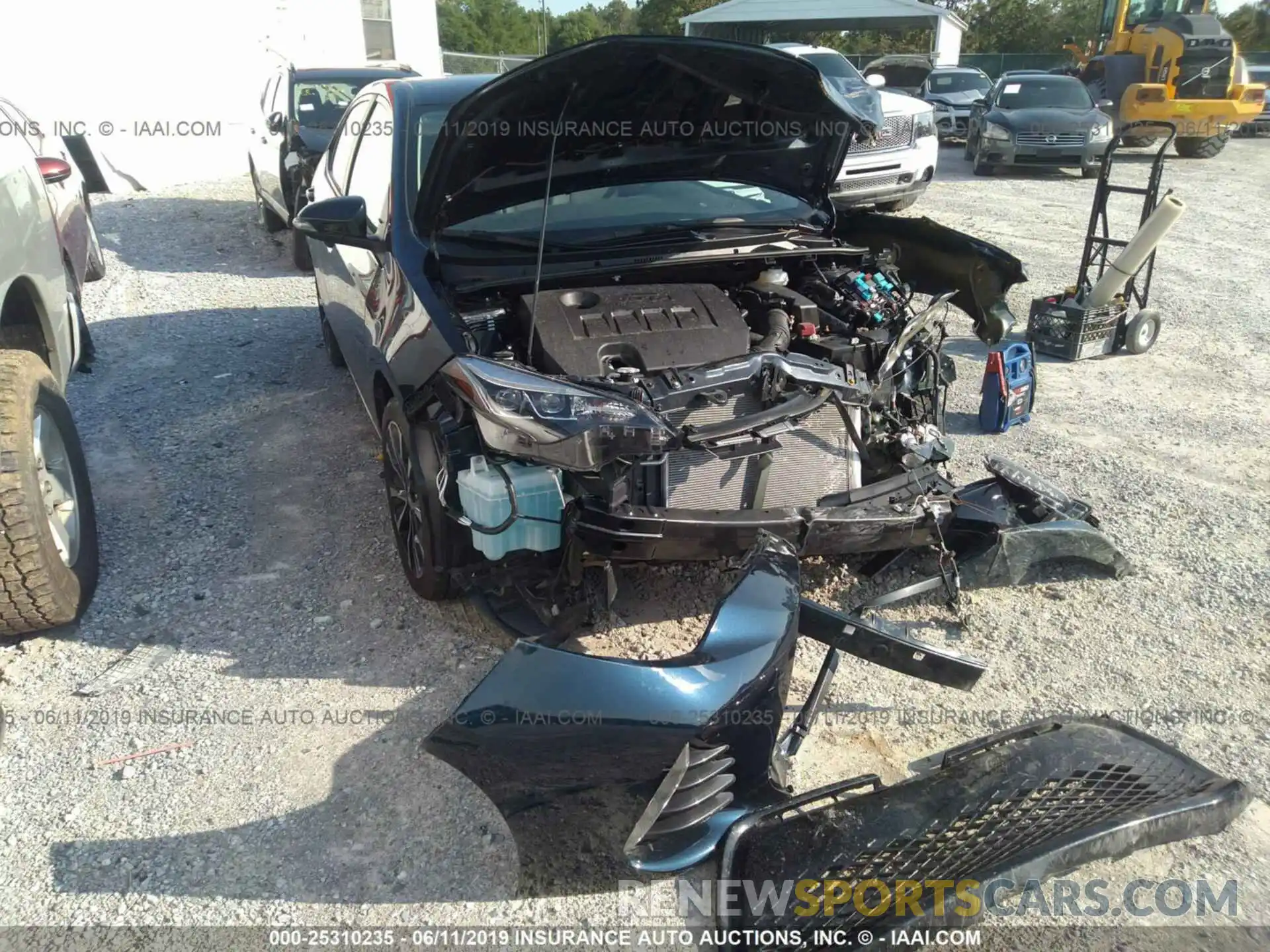 1 Photograph of a damaged car 5YFBURHEXKP894504 TOYOTA COROLLA 2019