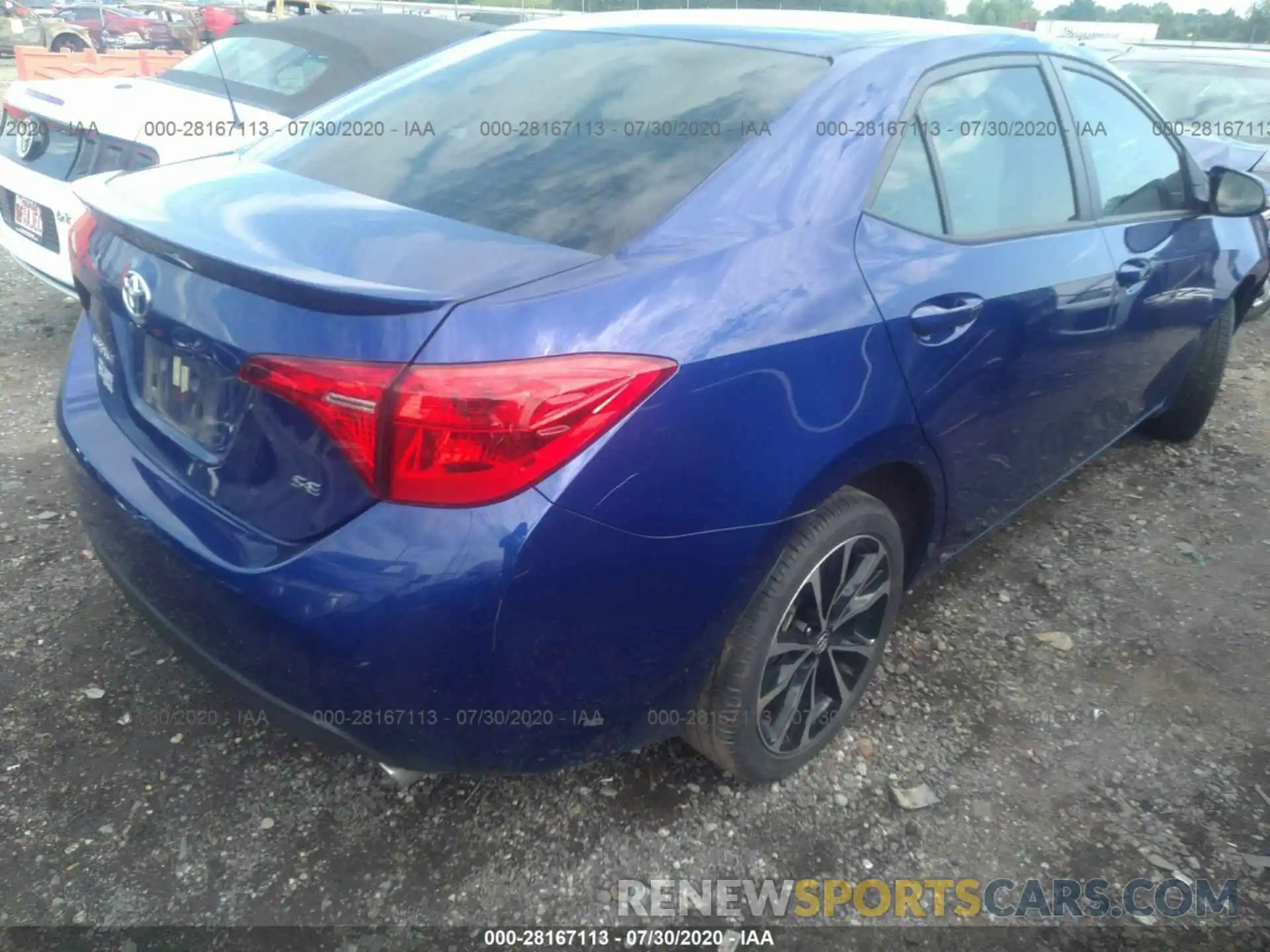 4 Photograph of a damaged car 5YFBURHEXKP896236 TOYOTA COROLLA 2019