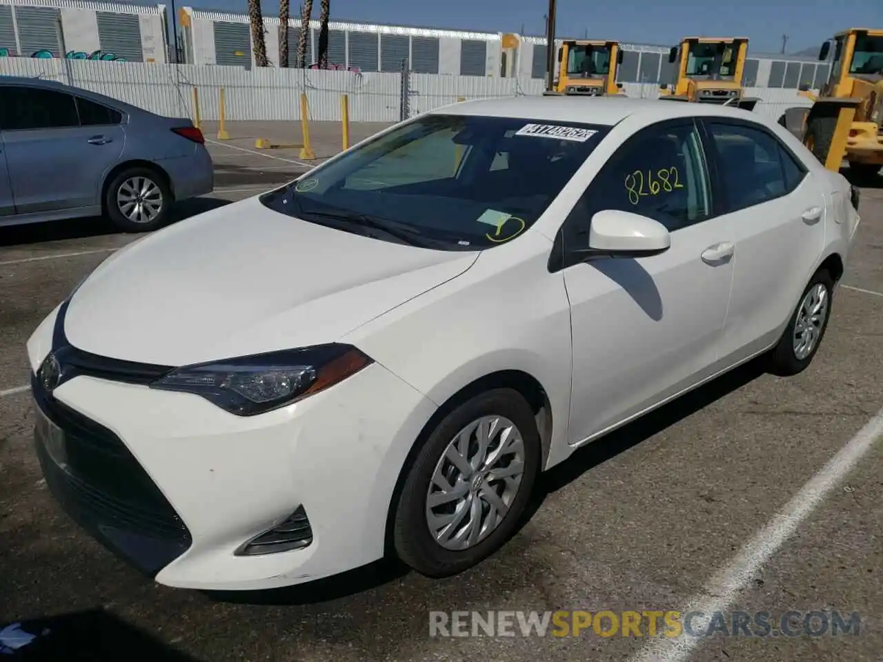 2 Photograph of a damaged car 5YFBURHEXKP897418 TOYOTA COROLLA 2019