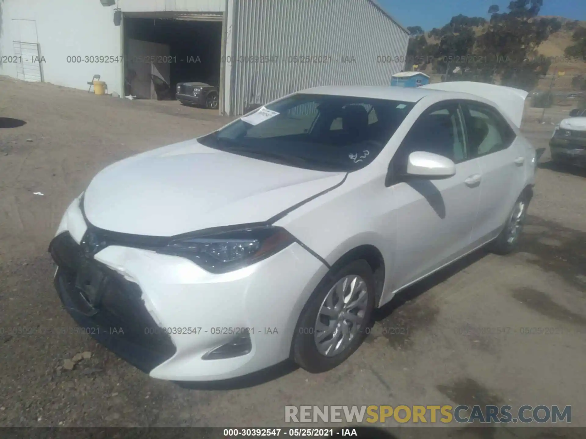 2 Photograph of a damaged car 5YFBURHEXKP897483 TOYOTA COROLLA 2019