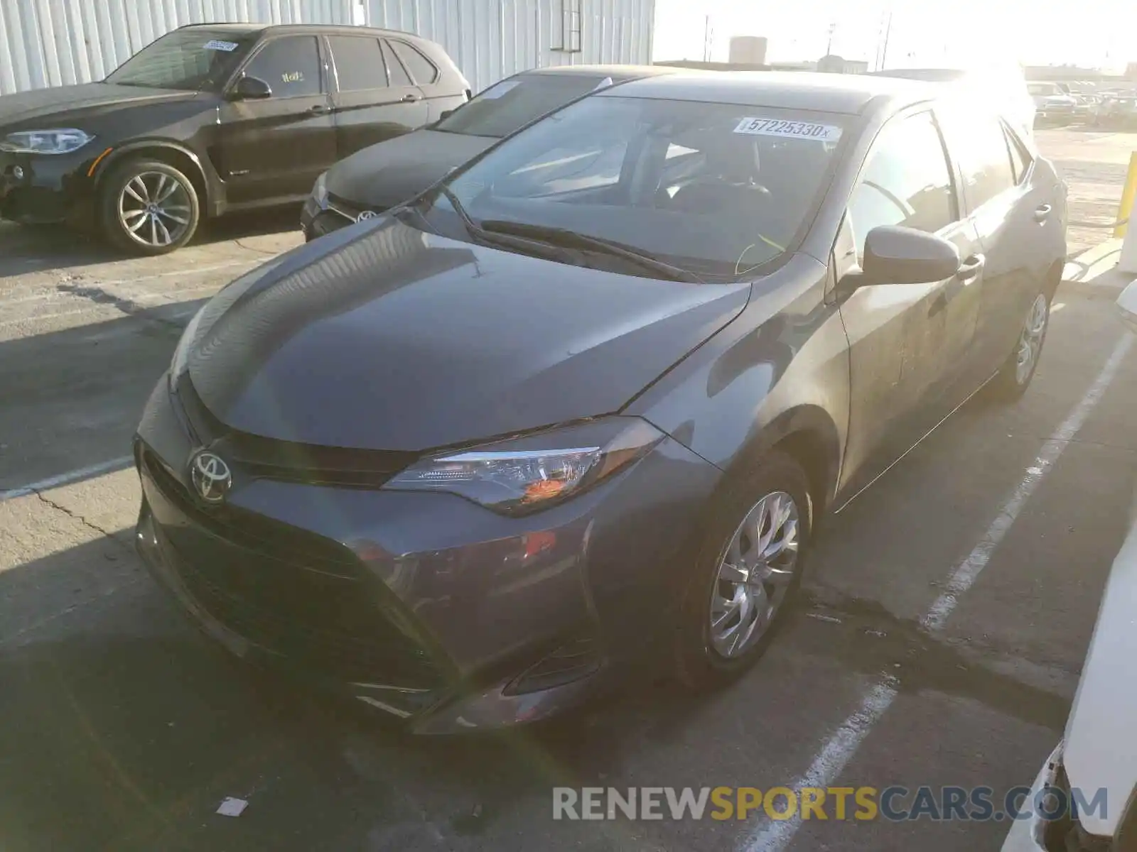 2 Photograph of a damaged car 5YFBURHEXKP897841 TOYOTA COROLLA 2019