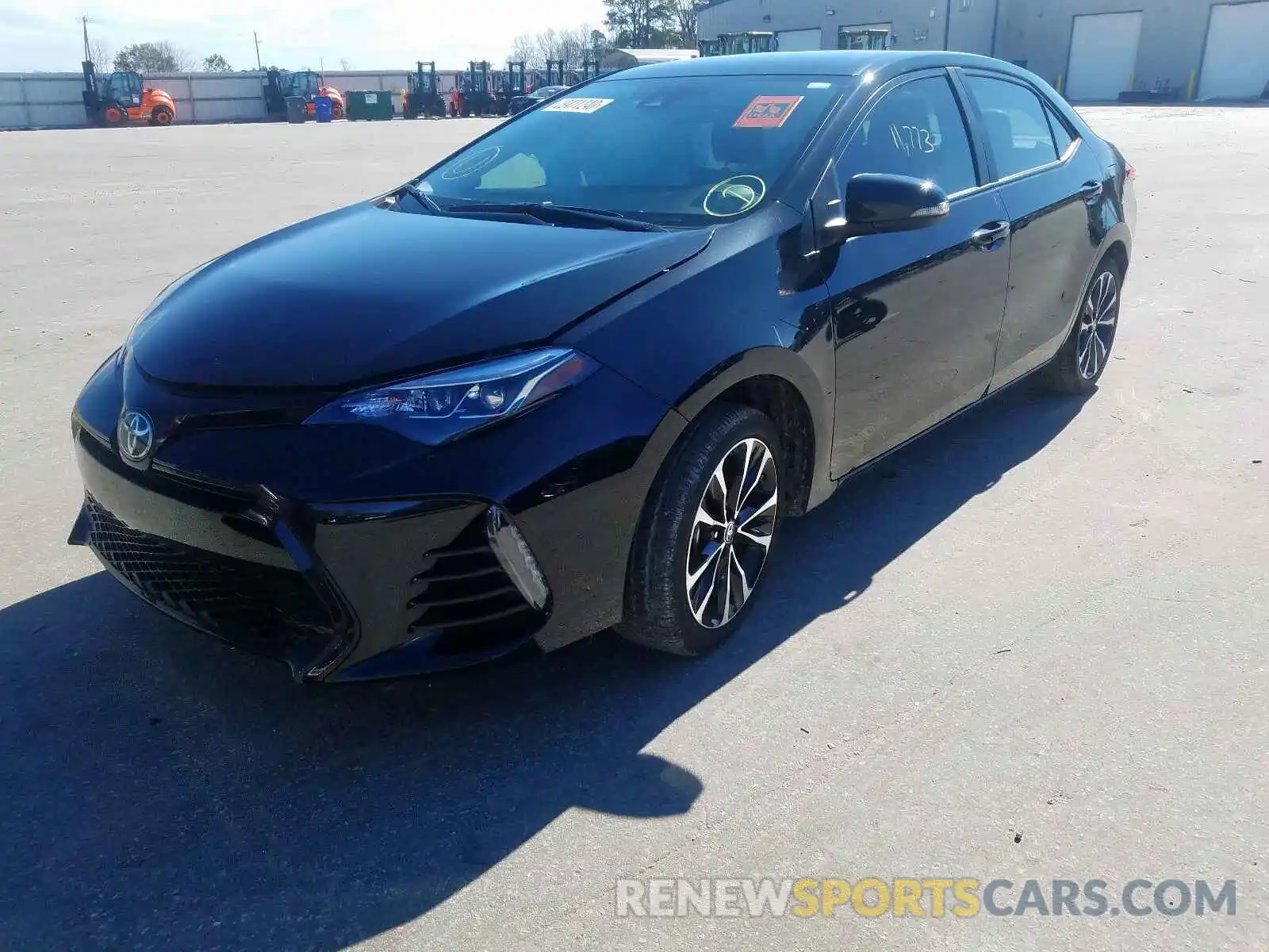 2 Photograph of a damaged car 5YFBURHEXKP898780 TOYOTA COROLLA 2019