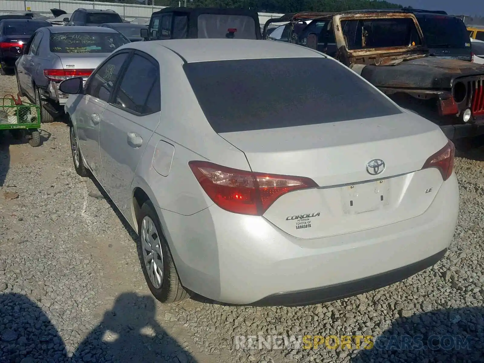 3 Photograph of a damaged car 5YFBURHEXKP898844 TOYOTA COROLLA 2019