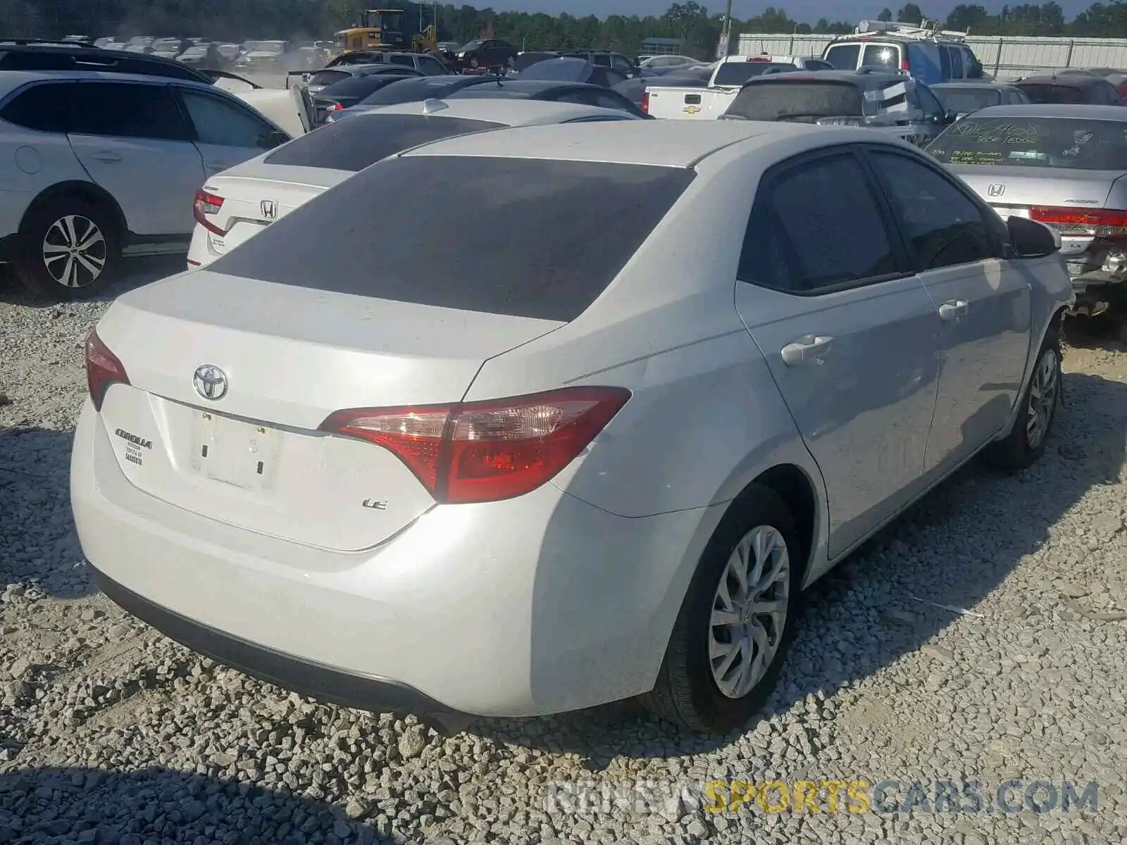 4 Photograph of a damaged car 5YFBURHEXKP898844 TOYOTA COROLLA 2019