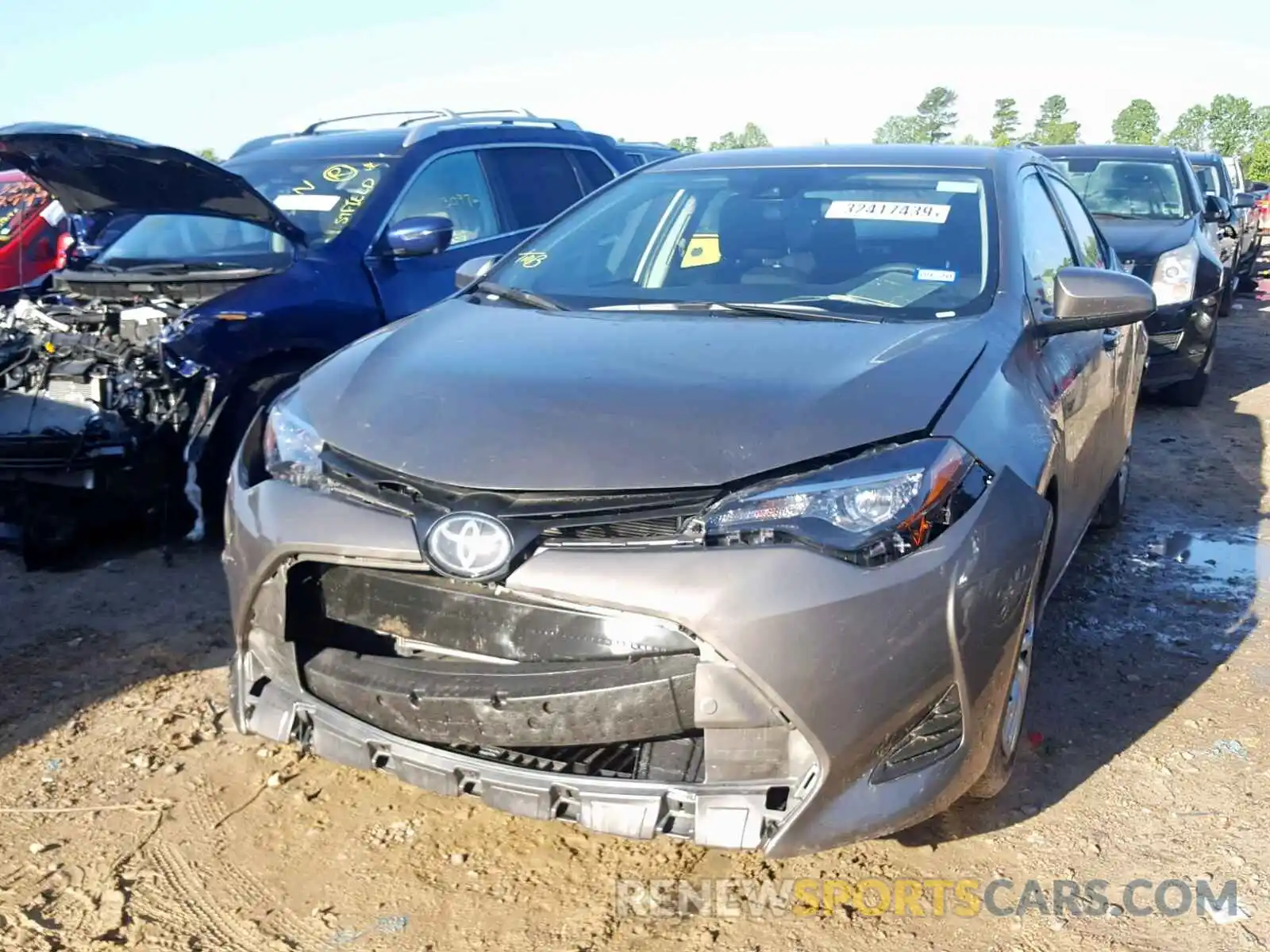 2 Photograph of a damaged car 5YFBURHEXKP899041 TOYOTA COROLLA 2019