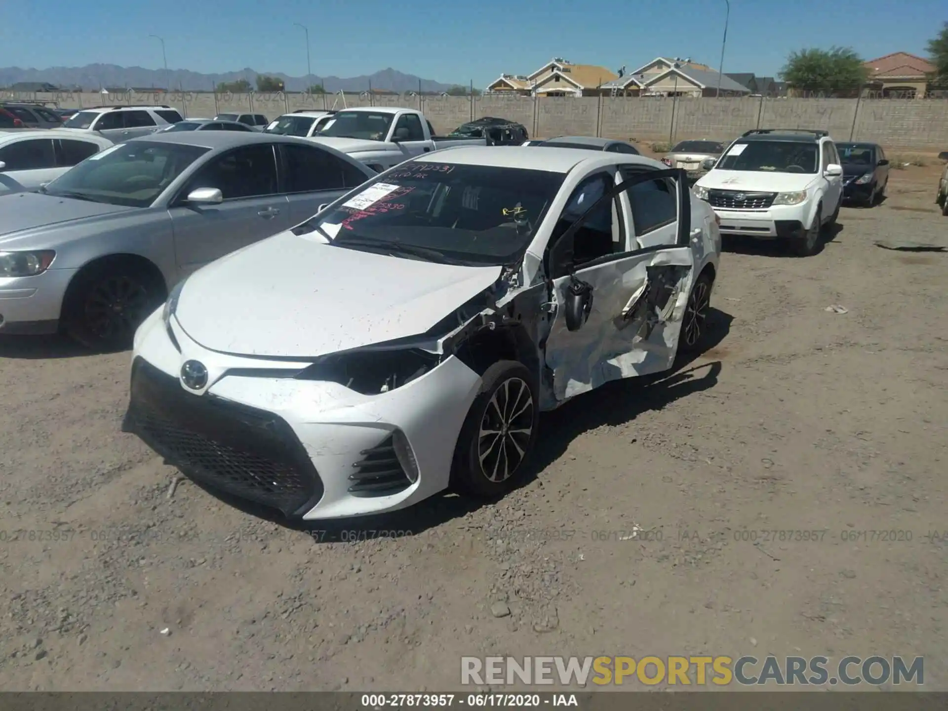 6 Photograph of a damaged car 5YFBURHEXKP899802 TOYOTA COROLLA 2019