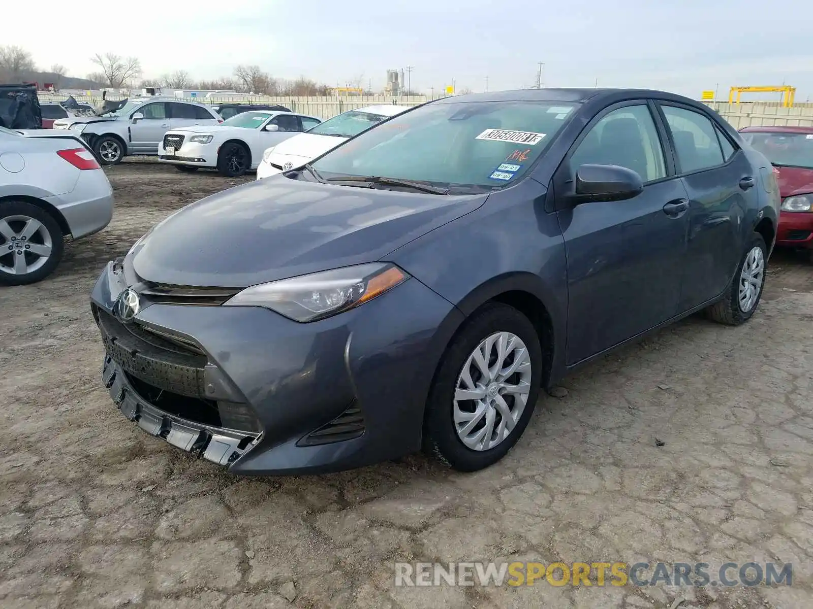 2 Photograph of a damaged car 5YFBURHEXKP899833 TOYOTA COROLLA 2019