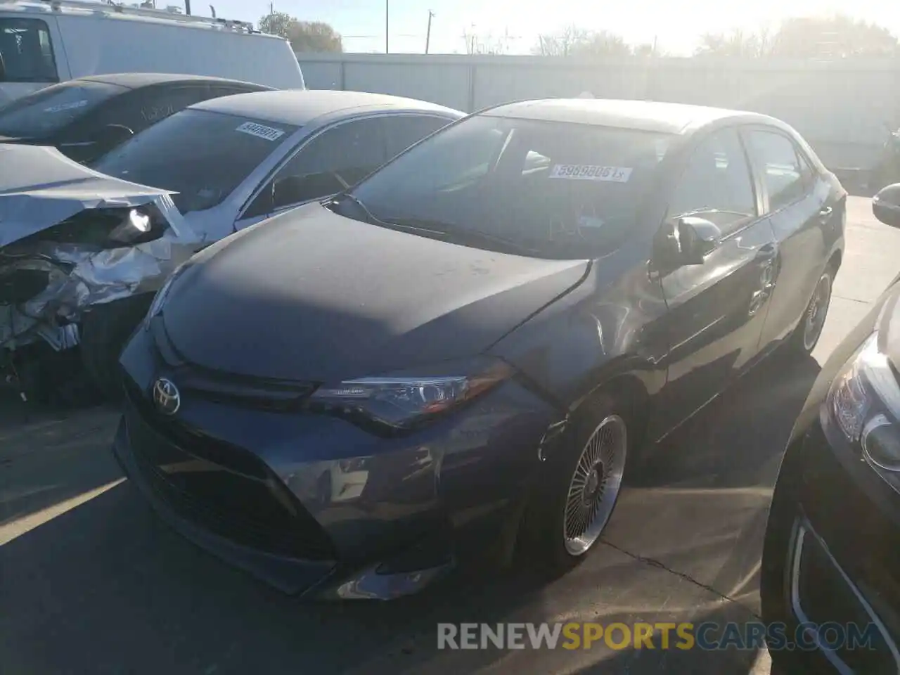 2 Photograph of a damaged car 5YFBURHEXKP900012 TOYOTA COROLLA 2019