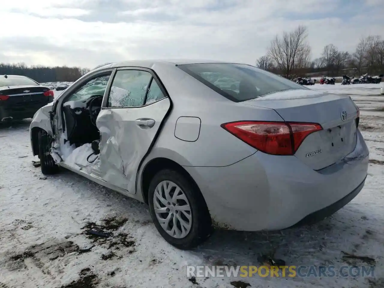 3 Фотография поврежденного автомобиля 5YFBURHEXKP900043 TOYOTA COROLLA 2019