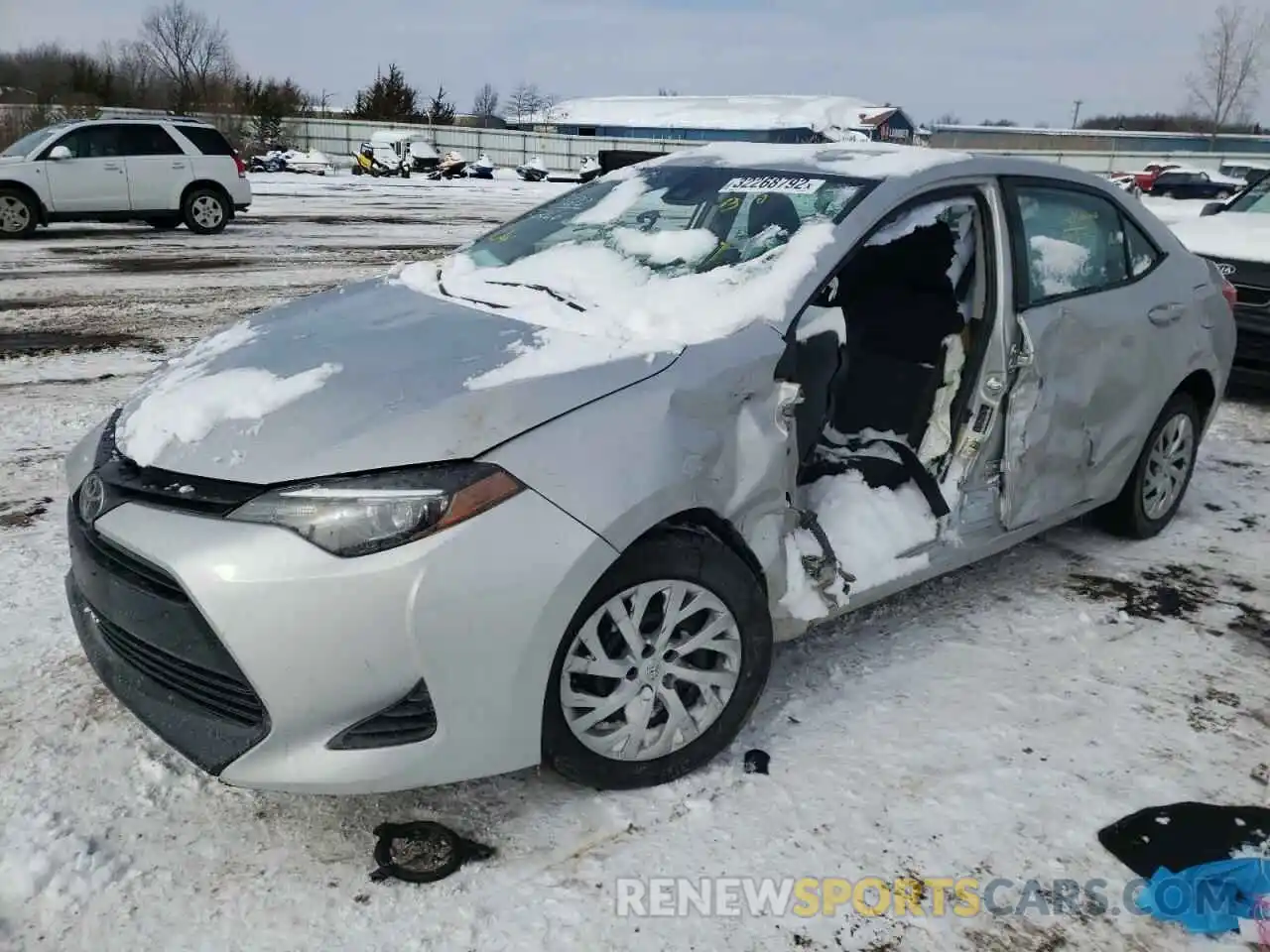 9 Photograph of a damaged car 5YFBURHEXKP900043 TOYOTA COROLLA 2019