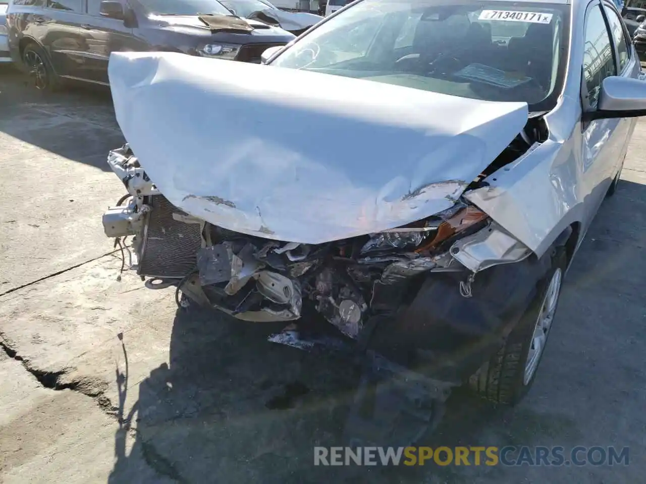 9 Photograph of a damaged car 5YFBURHEXKP900124 TOYOTA COROLLA 2019