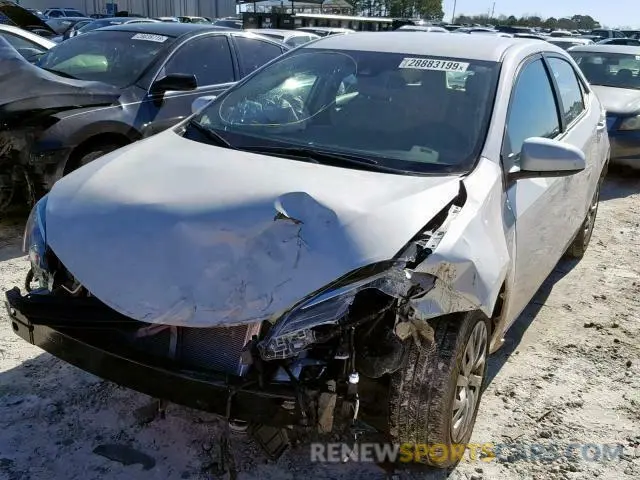 2 Photograph of a damaged car 5YFBURHEXKP900589 TOYOTA COROLLA 2019