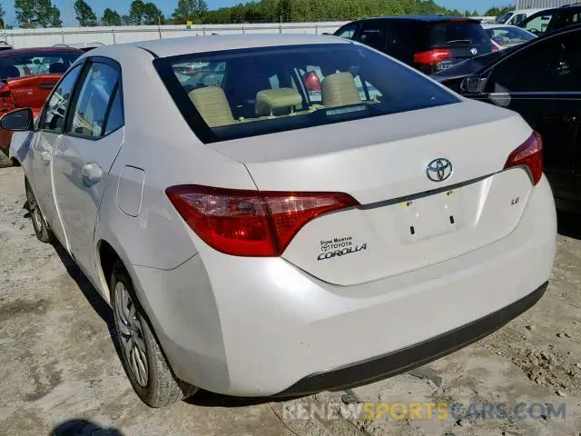 3 Photograph of a damaged car 5YFBURHEXKP900589 TOYOTA COROLLA 2019