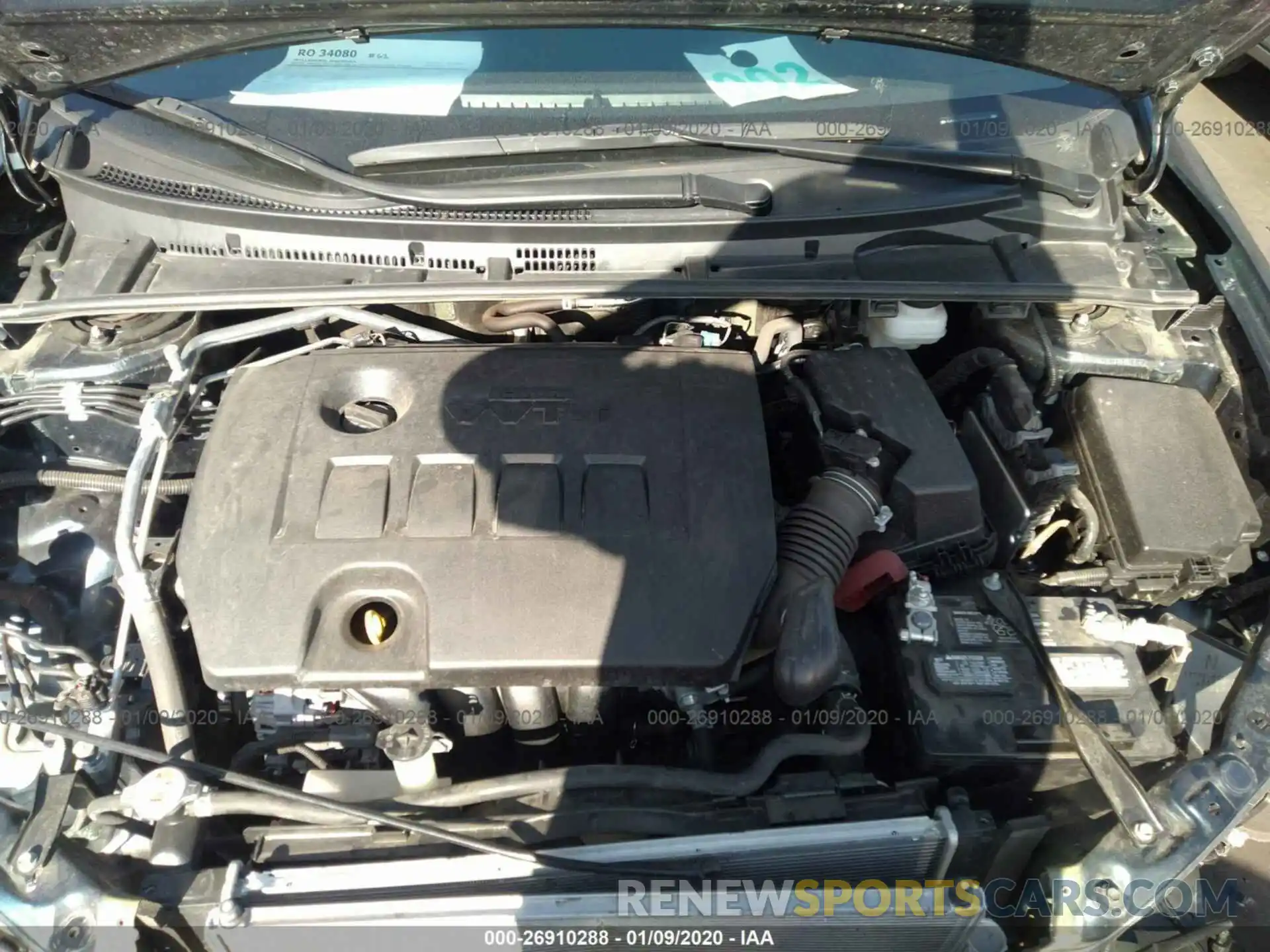 10 Photograph of a damaged car 5YFBURHEXKP900687 TOYOTA COROLLA 2019