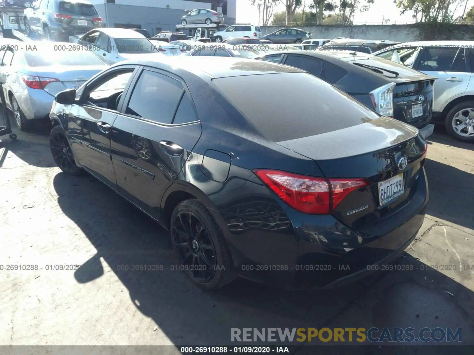 3 Photograph of a damaged car 5YFBURHEXKP900687 TOYOTA COROLLA 2019