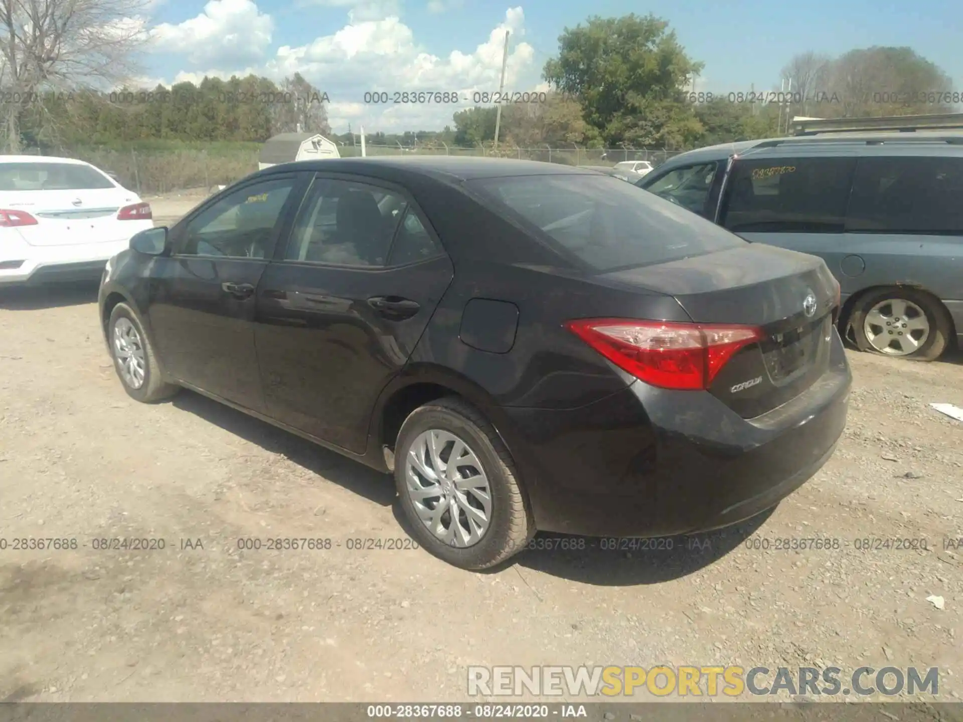 3 Photograph of a damaged car 5YFBURHEXKP900947 TOYOTA COROLLA 2019