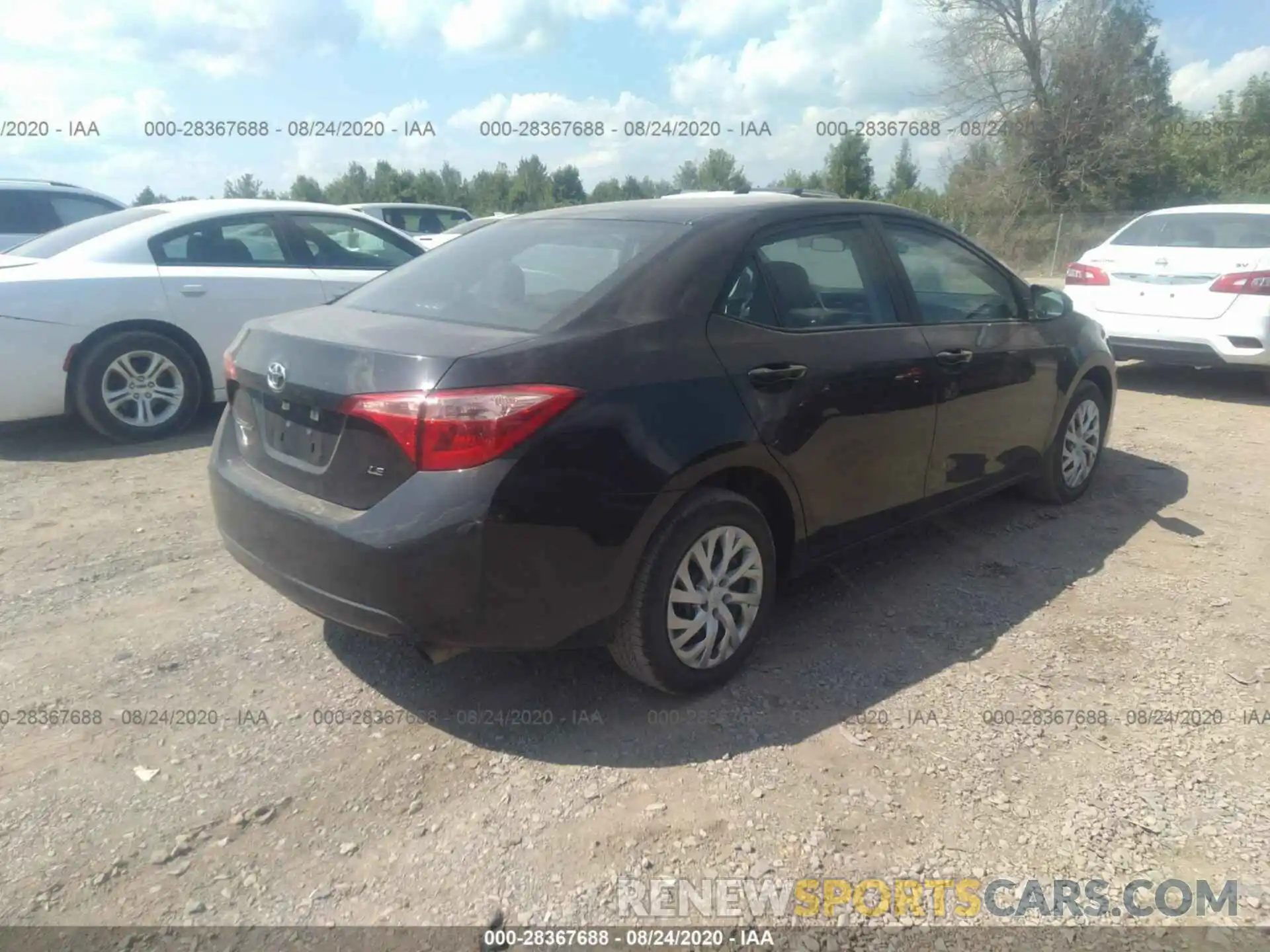 4 Photograph of a damaged car 5YFBURHEXKP900947 TOYOTA COROLLA 2019