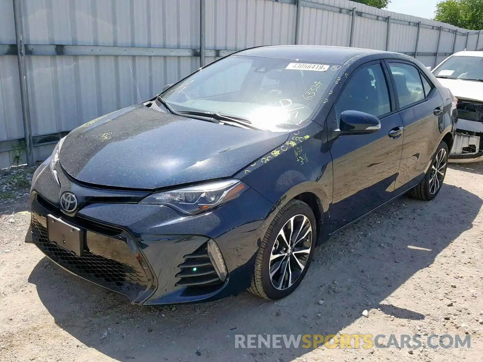 2 Photograph of a damaged car 5YFBURHEXKP901497 TOYOTA COROLLA 2019