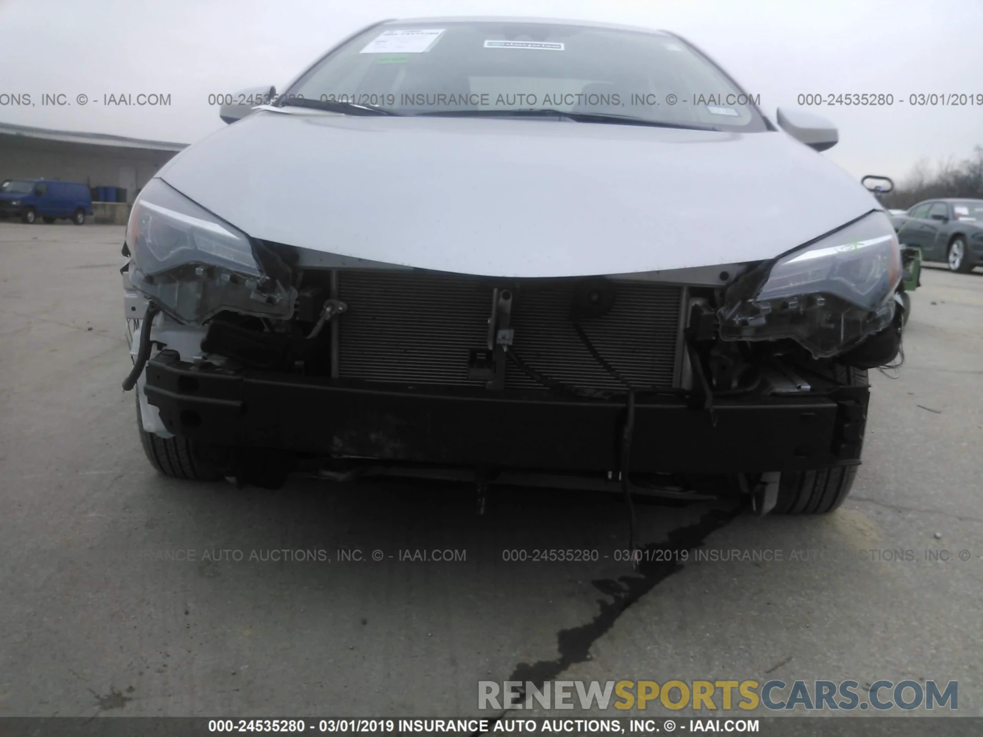 6 Photograph of a damaged car 5YFBURHEXKP901631 TOYOTA COROLLA 2019