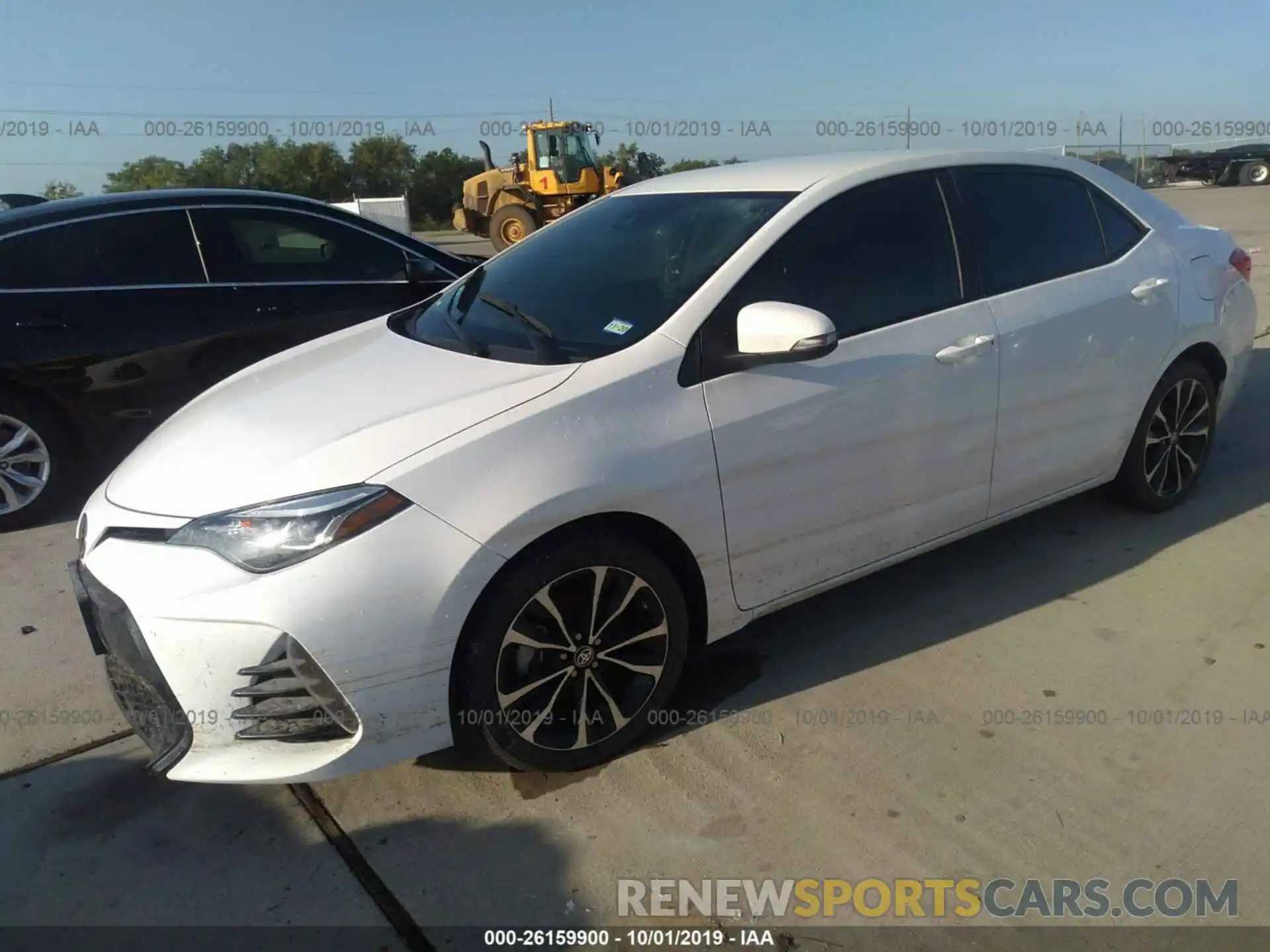 2 Photograph of a damaged car 5YFBURHEXKP902780 TOYOTA COROLLA 2019