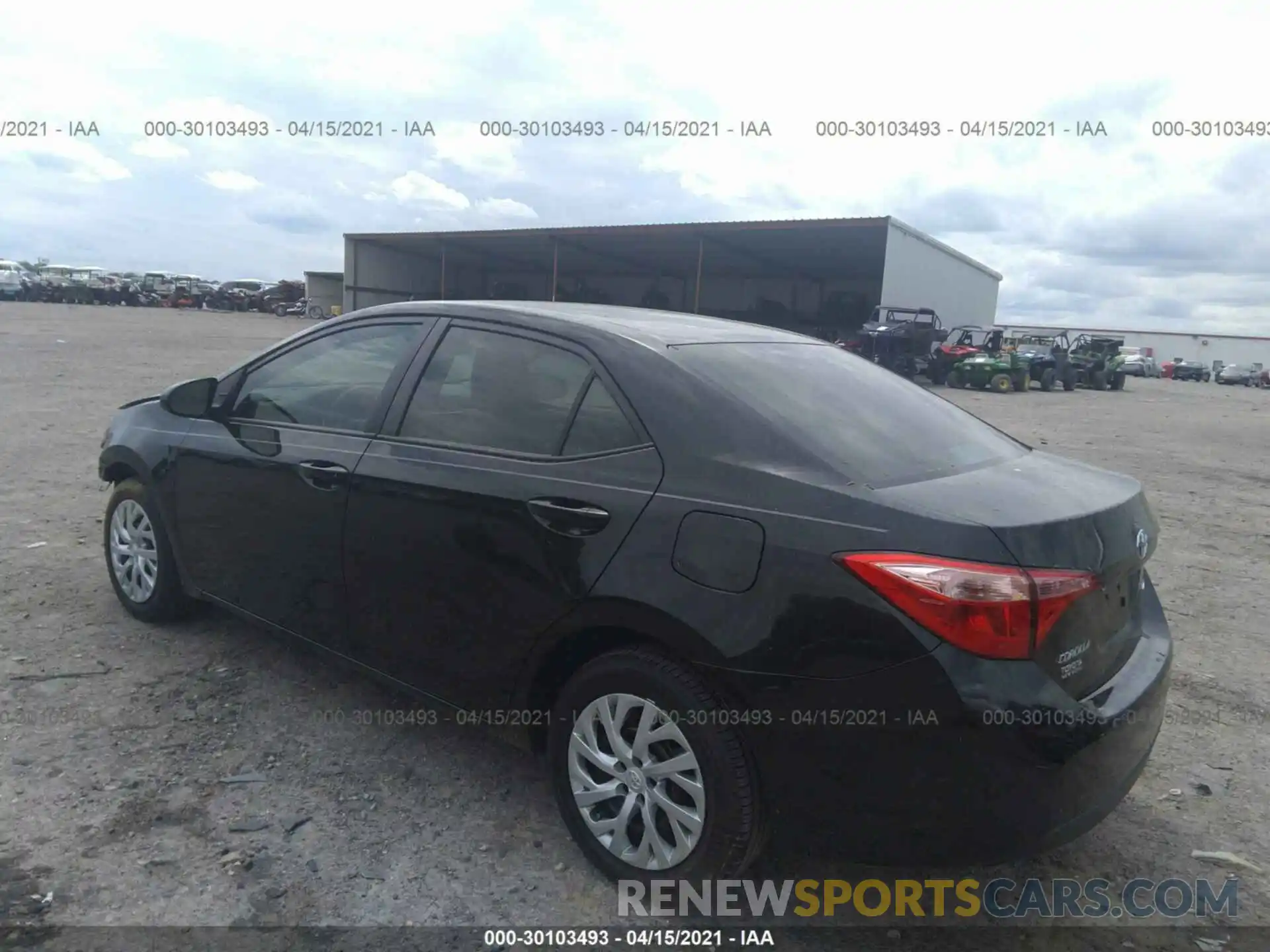 3 Photograph of a damaged car 5YFBURHEXKP903167 TOYOTA COROLLA 2019