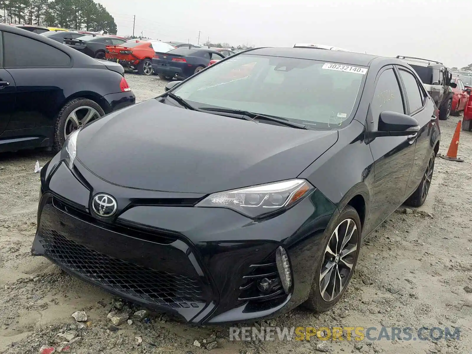 2 Photograph of a damaged car 5YFBURHEXKP903198 TOYOTA COROLLA 2019