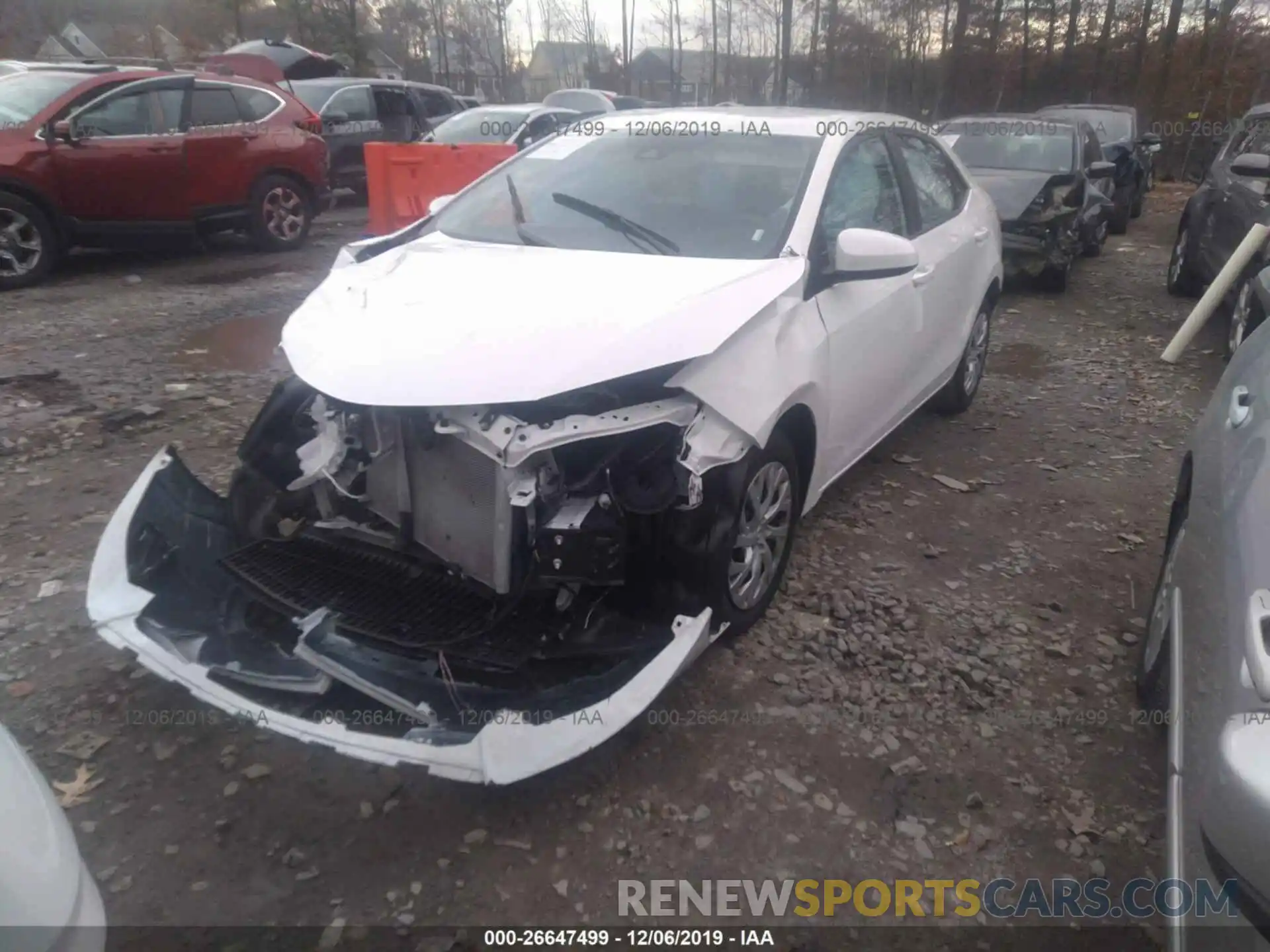 2 Photograph of a damaged car 5YFBURHEXKP903718 TOYOTA COROLLA 2019