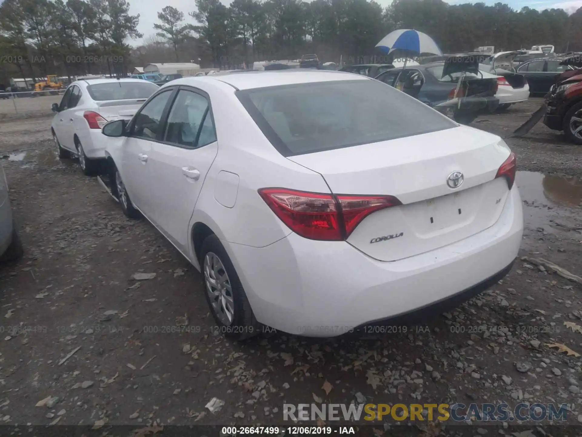 3 Photograph of a damaged car 5YFBURHEXKP903718 TOYOTA COROLLA 2019